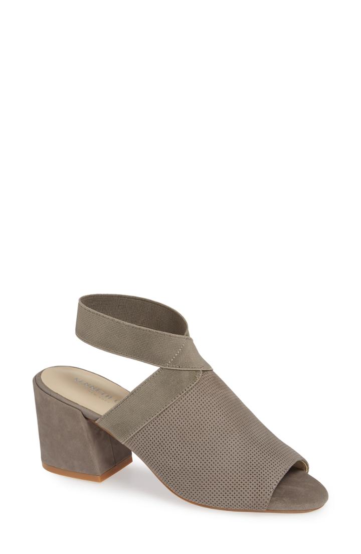 Women's Kenneth Cole New York Hannon Elastic Strap Sandal .5 M - Grey