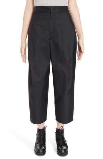 Women's Y's By Yohji Yamamoto High Waist Pants - Black