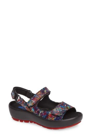 Women's Wolky Rio Sandal -7.5us / 38eu - Black