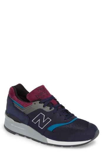 Men's New Balance 997 Sneaker D - Blue