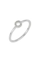 Women's Carriere Small Diamond Circle Stacking Ring (nordstrom Exclusive)
