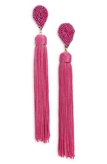 Women's Panacea Nylon Tassel Earrings