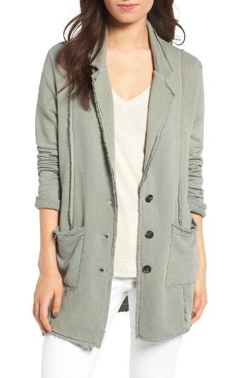 Women's Treasure & Bond Raw Edge Knit Blazer