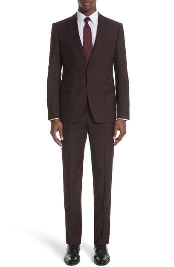 Men's Emporio Armani G Line Trim Fit Solid Wool Suit