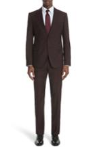 Men's Emporio Armani G Line Trim Fit Solid Wool Suit