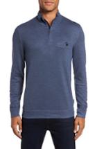 Men's Ted Baker London Valerio Quarter Zip Pullover (xxl) - Blue