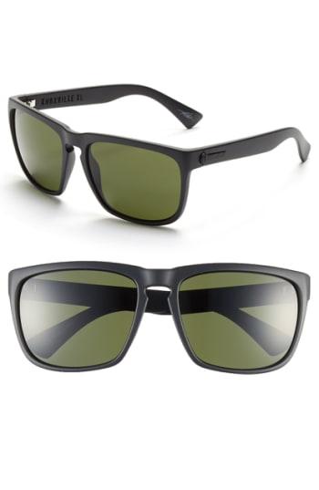 Men's Electric 'knoxville Xl' 61mm Sunglasses - Matte Black/ Grey