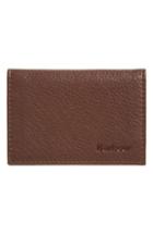 Men's Barbour Slim Bifold Leather Wallet -