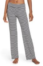 Women's Felina Miranda Stripe Lounge Pants - Black