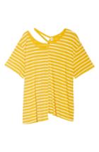 Women's Bp. Stripe Remix Tee, Size - Yellow