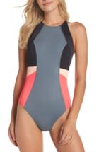 Women's Zella One-piece Swimsuit - Grey