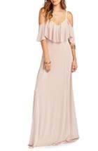 Women's Show Me Your Mumu Renee Ruffle Gown, Size - Pink