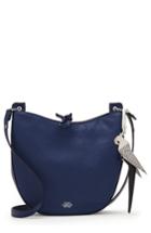 Vince Camuto Polli Leather Crossbody Bag - Blue