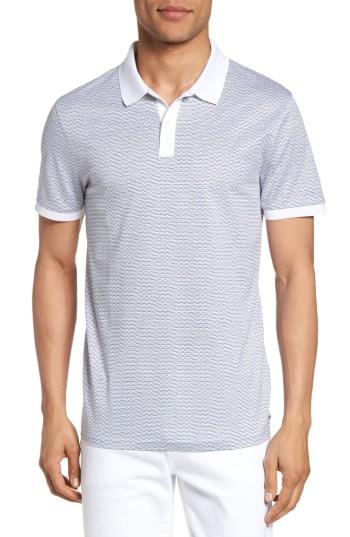 Men's Boss Parlay Micro Print Polo