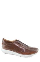 Men's Marc Joseph New York Grand Central Perforated Sneaker .5 M - Brown