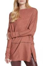 Women's Free People Londontown Thermal Tee - Red