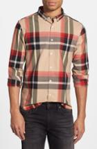 Men's 7 Diamonds 'all In One' Sport Shirt, Size - Beige