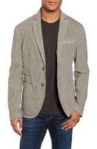 Men's James Perse Stretch Corduroy Jacket (l) - Grey