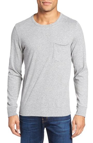 Men's Jason Scott Pocket T-shirt - Grey