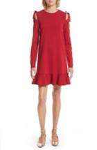 Women's Red Valentino Bow Knit Dress - Red