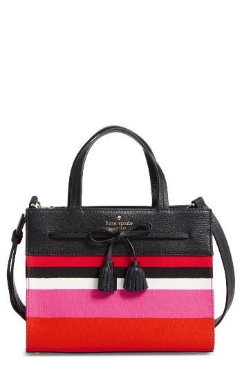 Kate Spade New York Hayes Street Stripe Isobel Satchel -