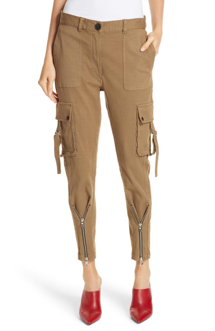 Women's Robert Rodriguez Skinny Cargo Pants - Green