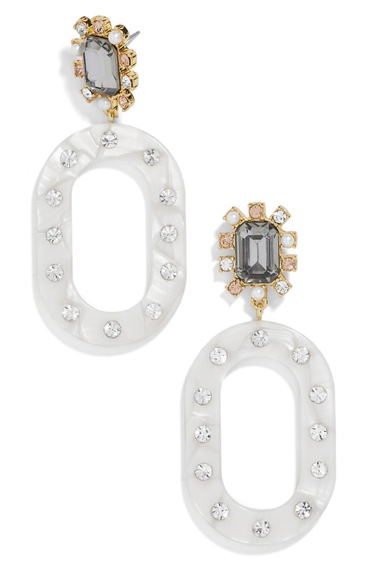 Women's Baublebar Crystal Burst Drop Earrings