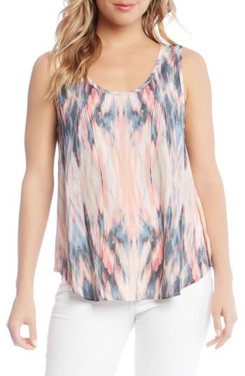 Women's Karen Kane Crepe Tank Top - Pink