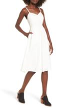 Women's Leota Ilana Flounce Sleeve Tie Waist Dress