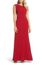 Women's Adrianna Papell Lace Cutout Mermaid Gown