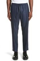 Men's Juun.j Stripe Pants - Blue