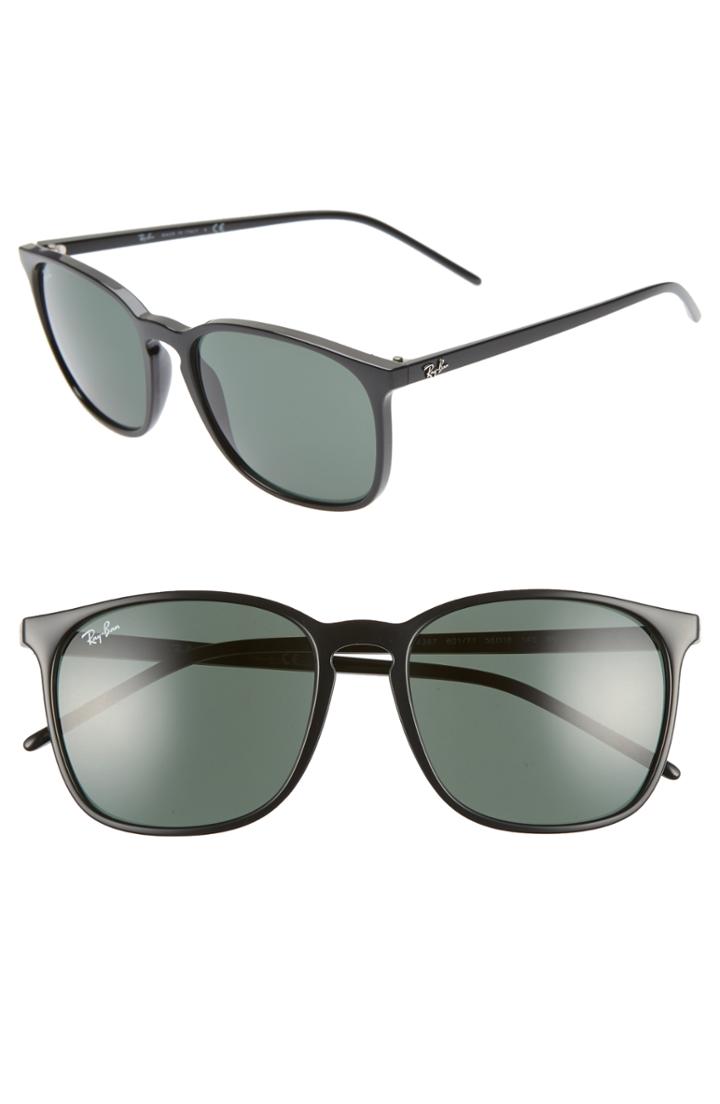 Men's Ray-ban Phantos 56mm Sunglasses - Black