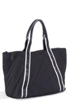Kendall + Kylie Jane Quilted Nylon Tote - Black