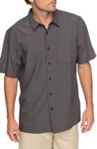 Men's Quiksilver Waterman Collection Cane Island Shirt - Black