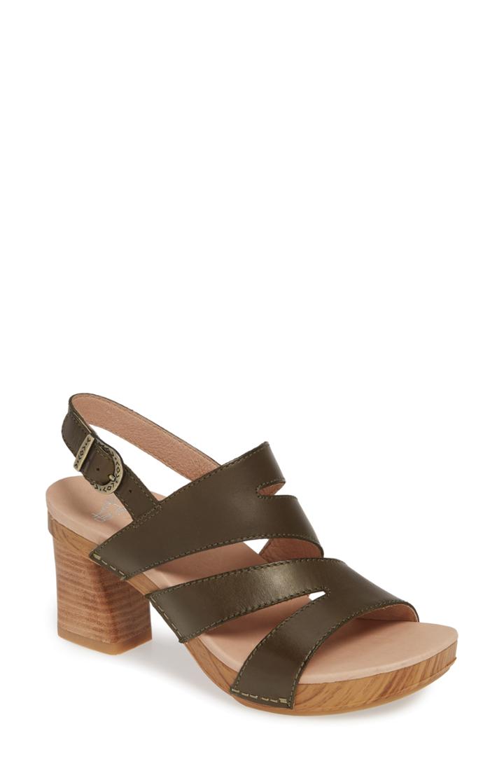 Women's Dansko Ashlee Sandal .5-6us / 36eu - Green