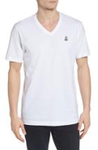 Men's Psycho Bunny V-neck T-shirt (s) - White