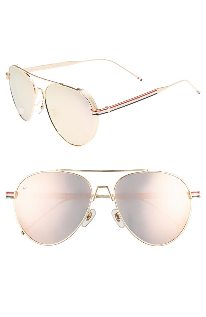 Men's Prive Revaux The G.o.a.t. 61mm Polarized Aviator Sunglasses -