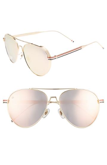 Men's Prive Revaux The G.o.a.t. 61mm Polarized Aviator Sunglasses -