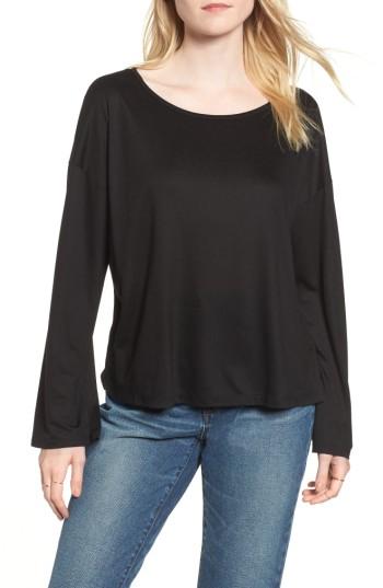 Women's Madewell Libretto Wide Sleeve Top, Size - Green