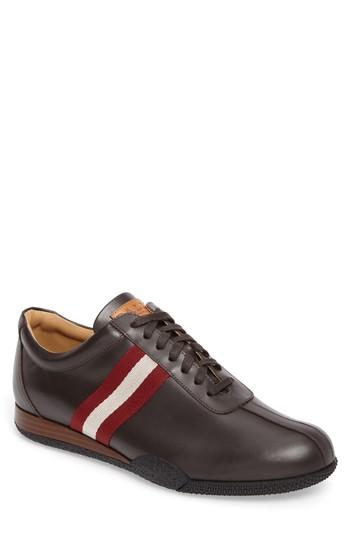 Men's Bally 'frenz' Perforated Sneaker D - Brown