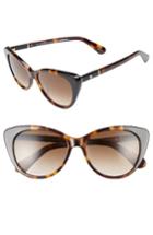 Women's Kate Spade New York Sherylyn 54mm Sunglasses - Havana/ Black