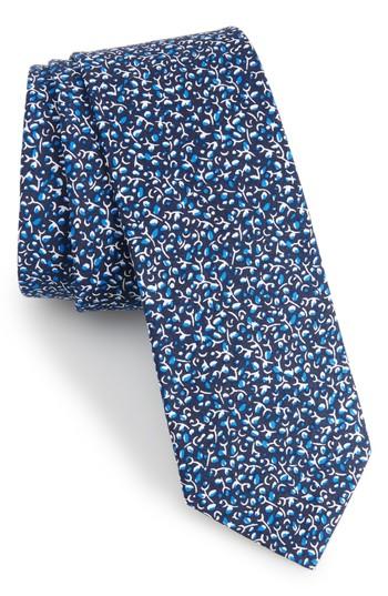 Men's 1901 Lucas Mini Tie, Size - Blue
