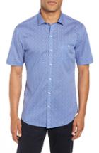 Men's Zachary Prell Prashant Fit Sport Shirt, Size Medium - Blue