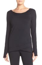 Women's Zella 'layer Me' Pullover, Size - Black
