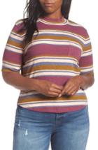 Women's Madewell Mock Neck Shirttail Tee