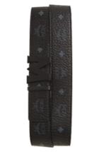 Men's Mcm Reversible Signature Leather Belt