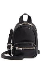 Alexander Wang Mini Attica Leather Backpack Shaped Crossbody Bag -