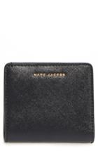 Women's Marc Jacobs Leather Billfold Wallet - Black