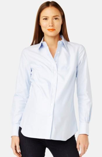 Women's Rosie Pope 'classic' Maternity Shirt - Blue