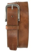 Men's Trask Leather Belt - Tan